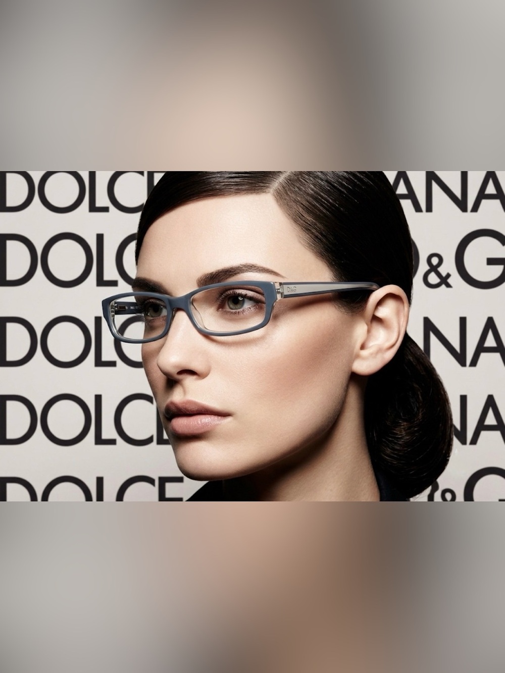 Authentic Dolce & Gabbana signature designer prescription eyeglasses frames